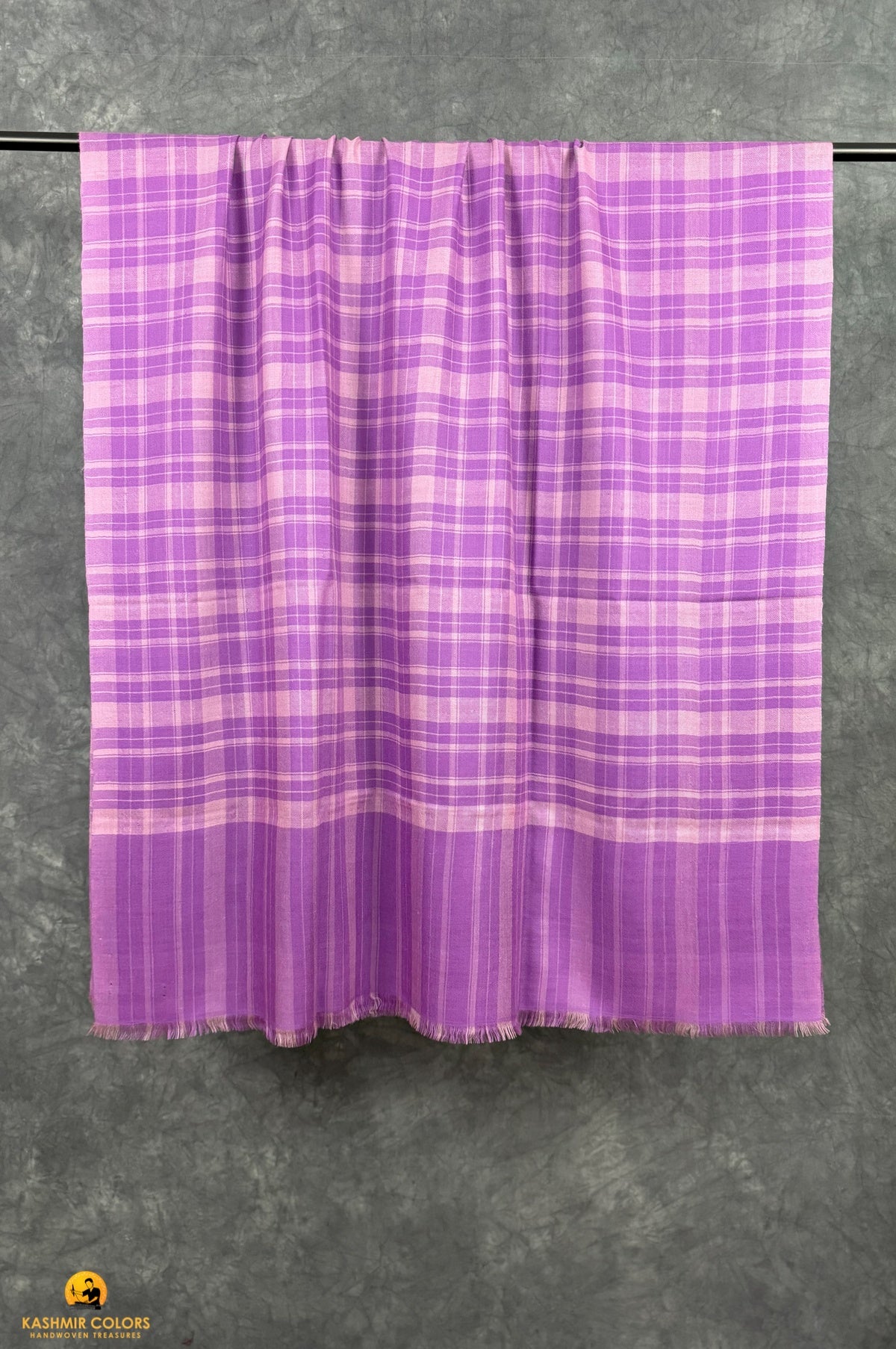 Lavender Pure Cashmere Shawl