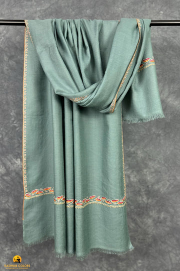 Blues Bail Daar Hand Embroidered Cashmere Stole