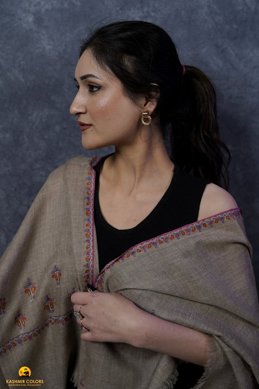 Palla Boti Hand Embroidered Stole