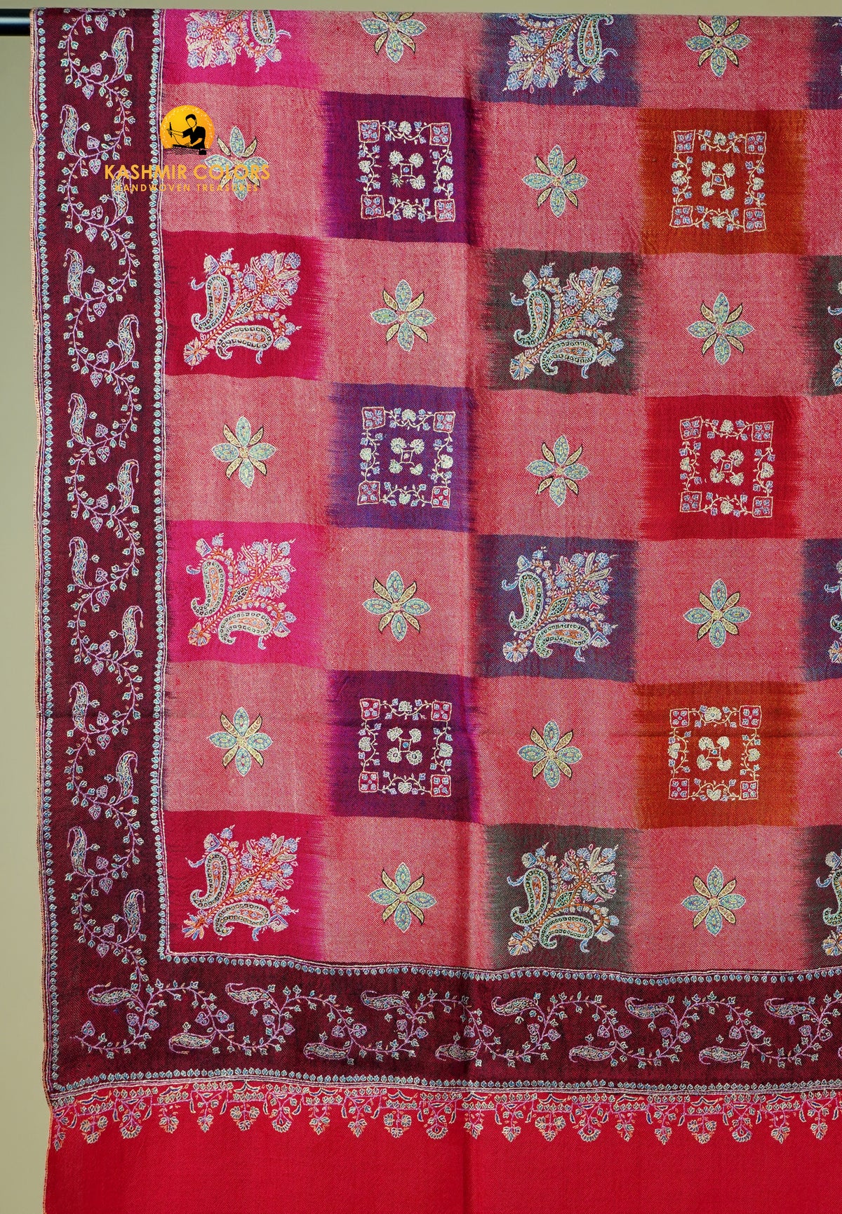 Ekat Hand Embroidered Shawl