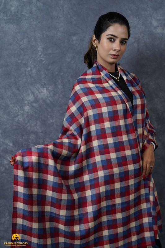 Scottish Check  Stole