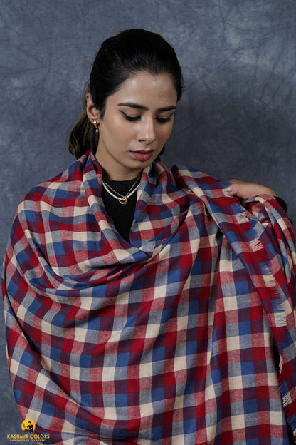 Scottish Check  Stole