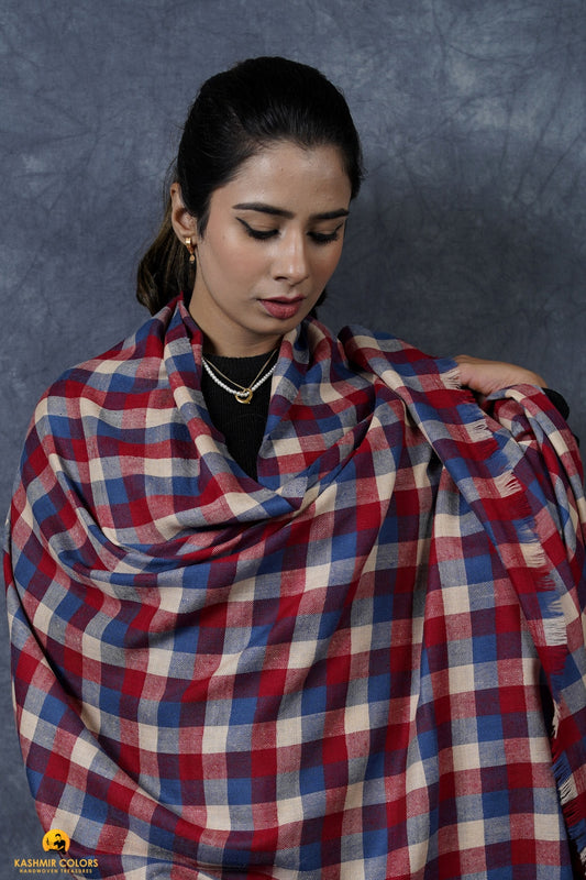 Scottish Check  Stole