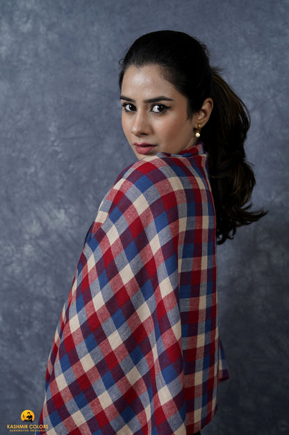 Scottish Check  Stole