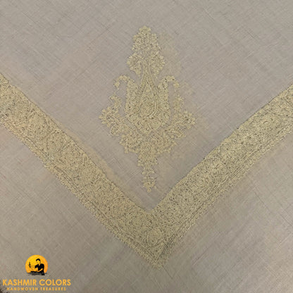 Hand Embroidered Ghutra Square Scarf