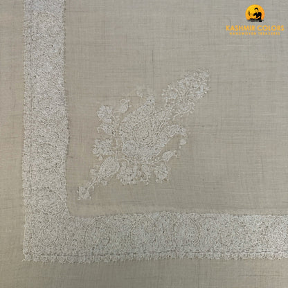 Hand Embroidered Ghutra Square Scarf