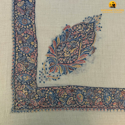 Hand Embroidered Ghutra Square Scarf