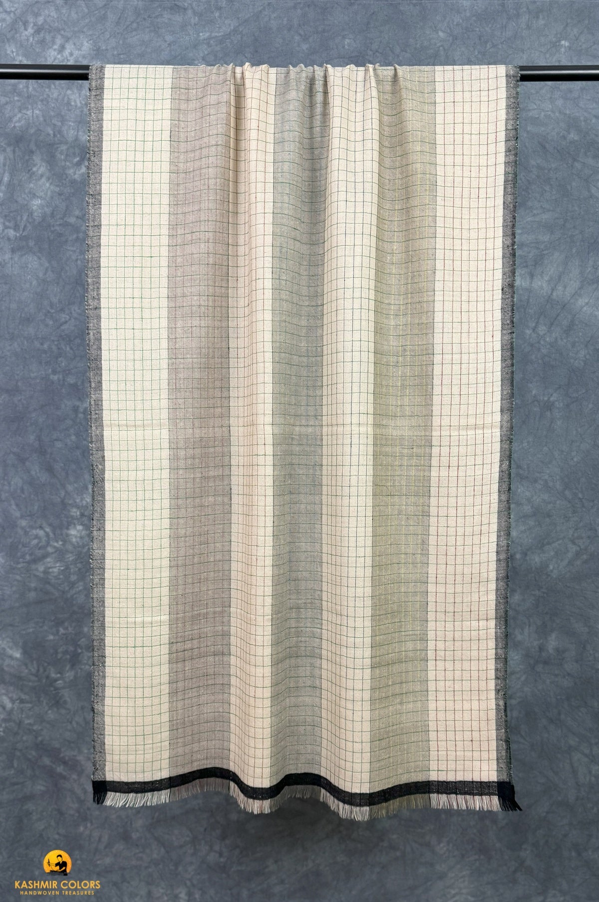 Multi Boxes Pure Cashmere Stole