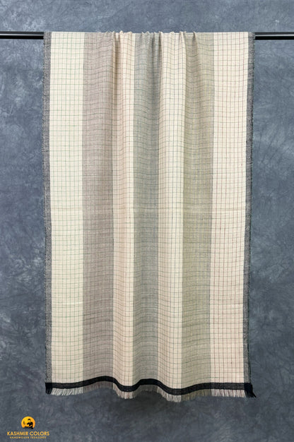 Multi Boxes Pure Cashmere Stole