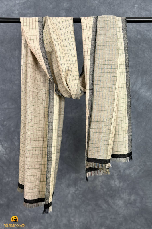 Multi Boxes Pure Cashmere Stole