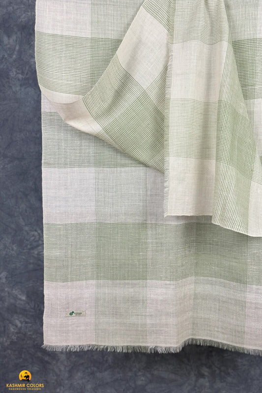 Peking Check Pure Cashmere Stole