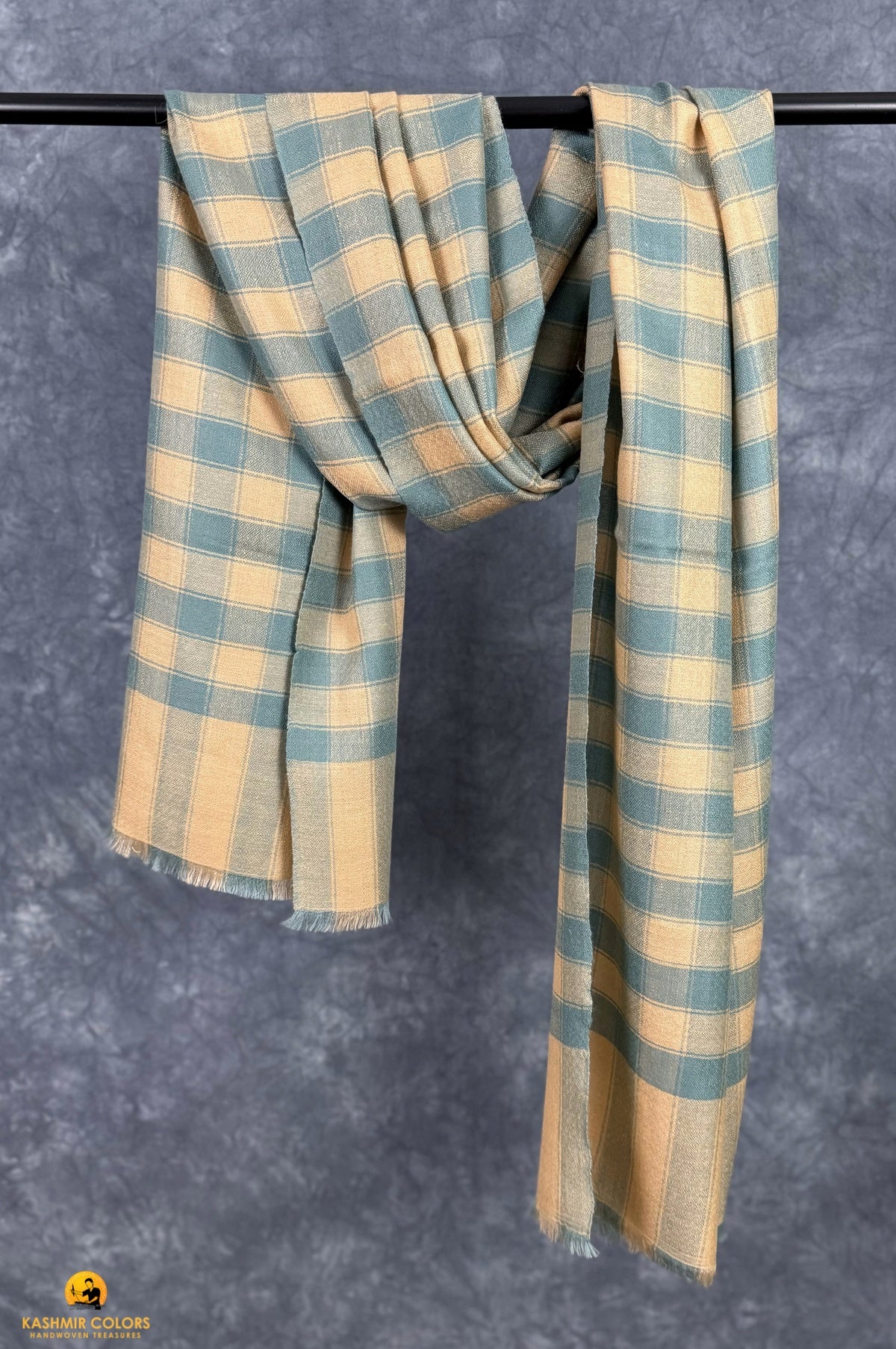 Ocean Pure Cashmere Pashmina Stole