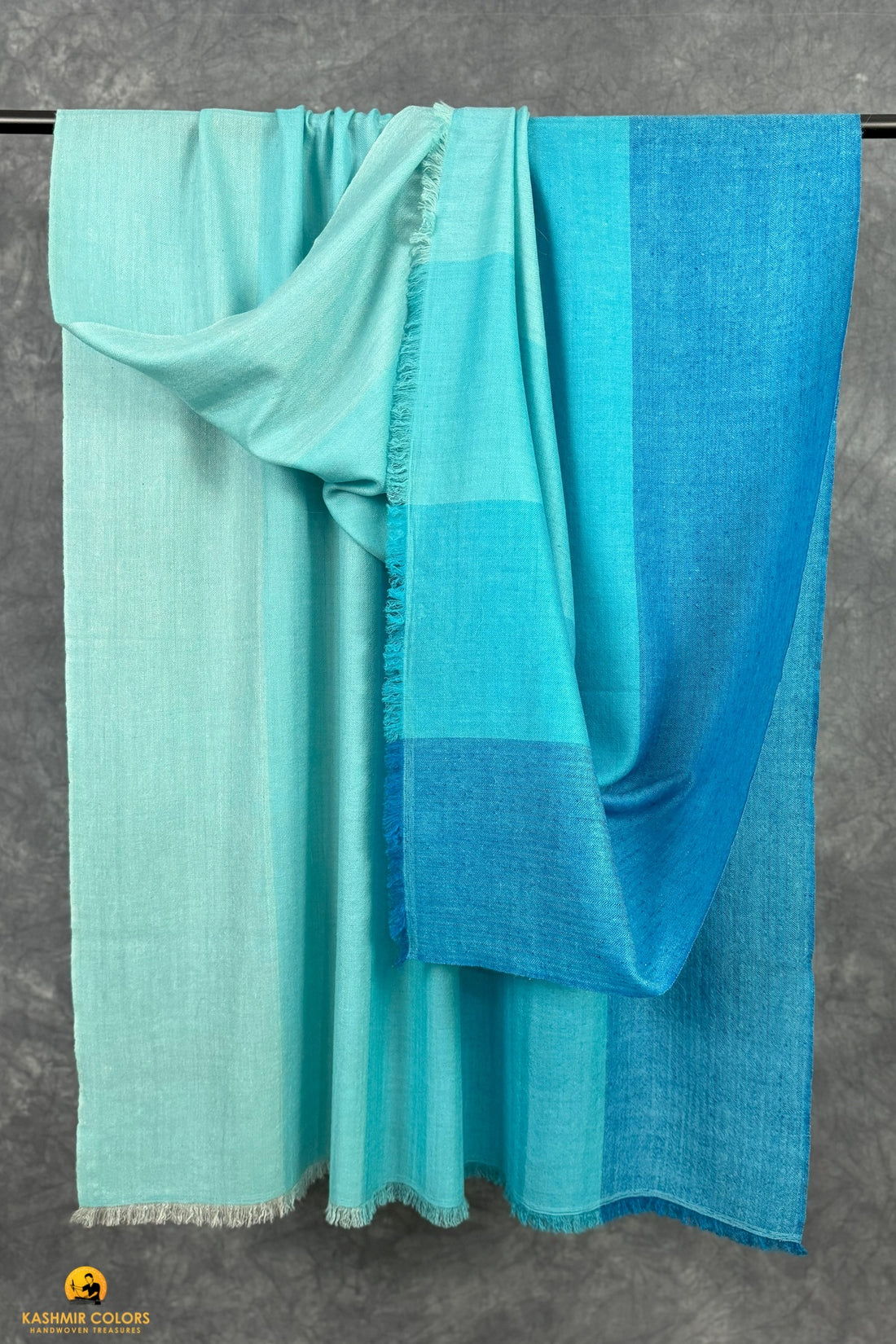 Patta Dar Pure Cashmere Pashmina Shawl