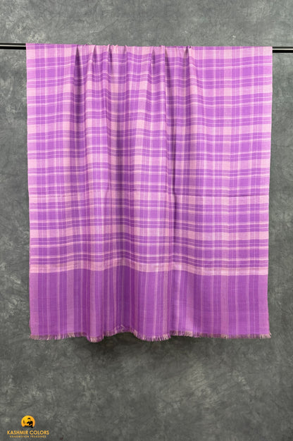 Lavender Pure Cashmere Shawl