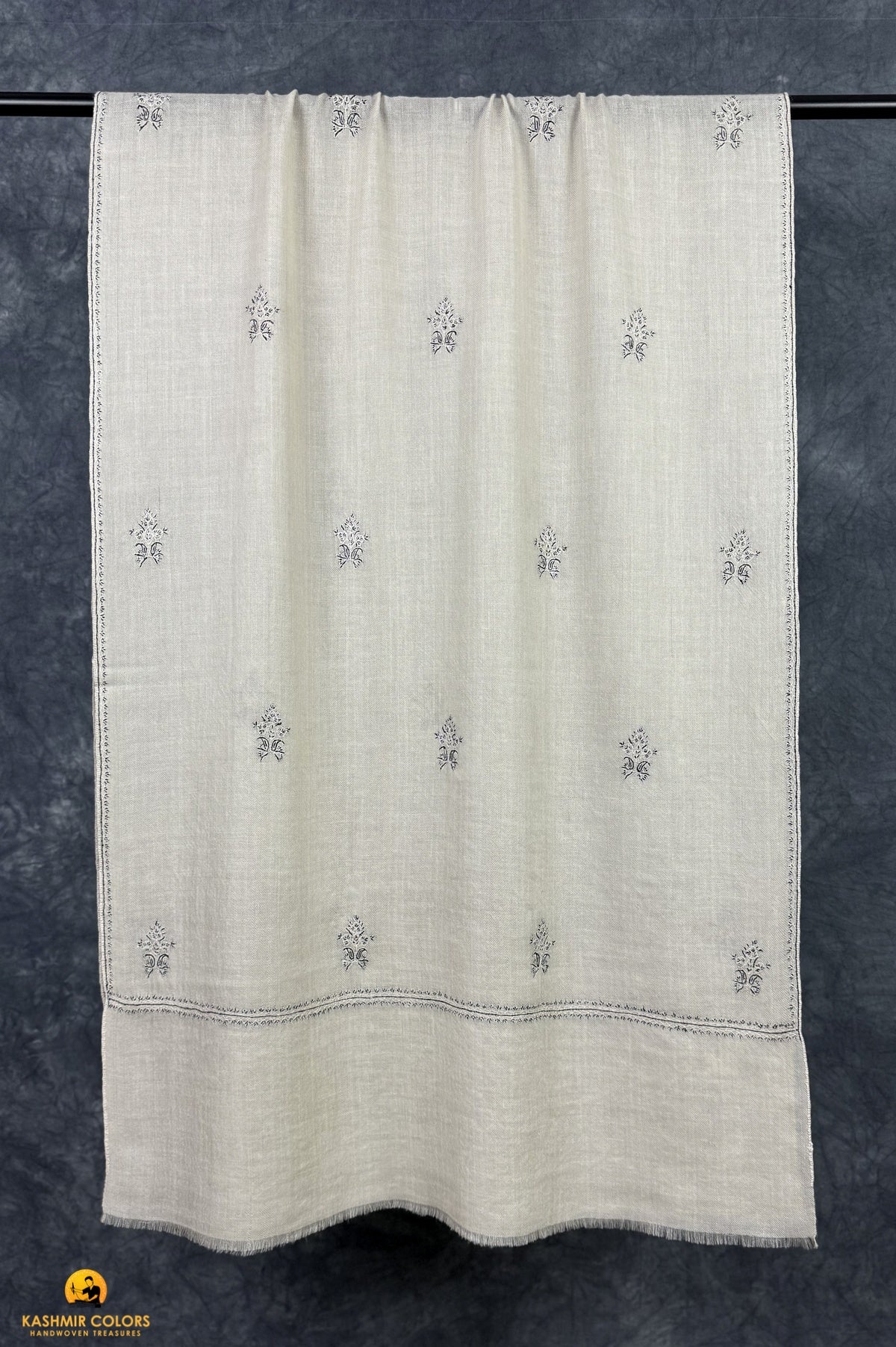 Summer Booti Hand Embroidered Stole