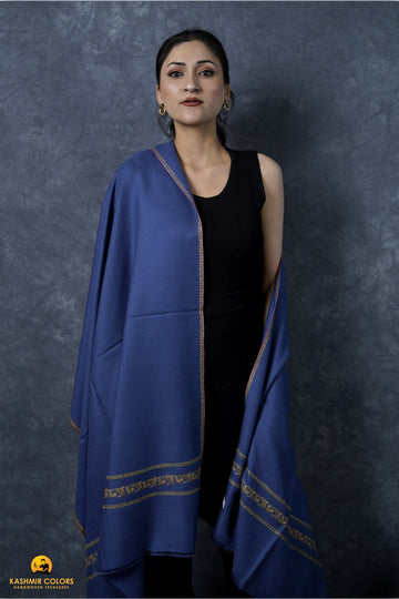 Mehraab Hand Embroidered Cashmere Stole