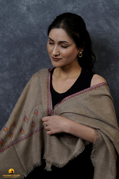 Palla Boti Hand Embroidered Stole