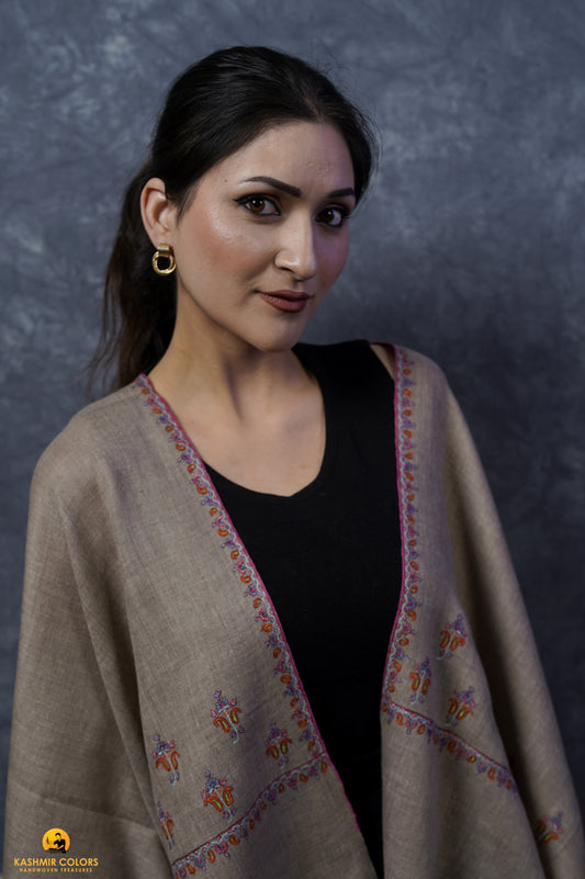 Palla Boti Hand Embroidered Stole