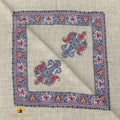 Kashmir Colors Pure Cashmere Pashmina | Natural Grey | Arabian Style | Embroidered Ghutra
